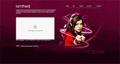 Desktop Screenshot of iamthedj.com